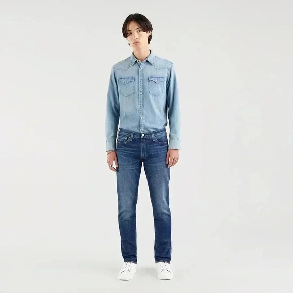 Levi’s 511 Rex Slim Fit Soft Stretch Denim Dark Wash Jeans, Size W30xL32 - Picture 4 of 10